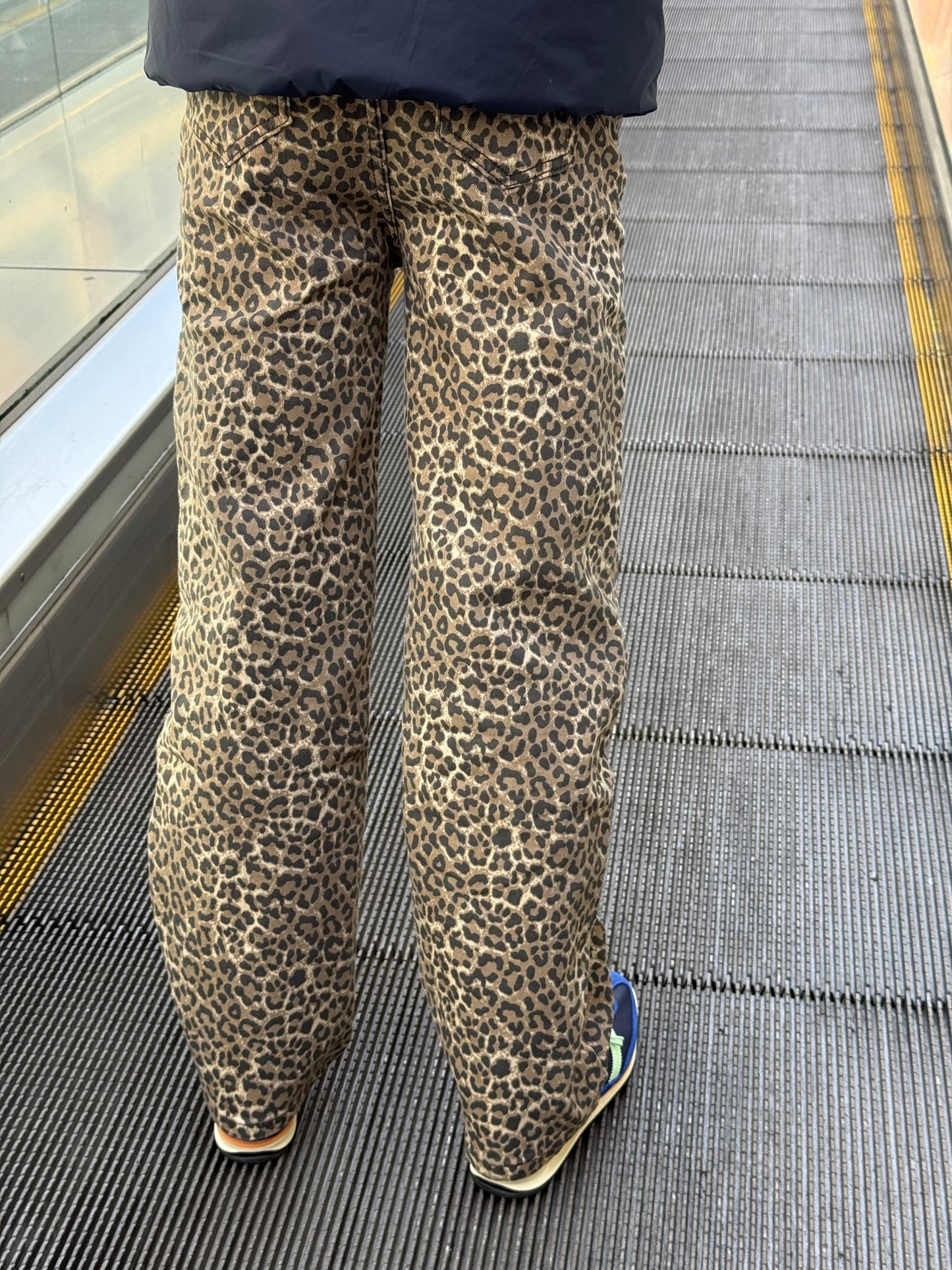 Fran leopard jeans