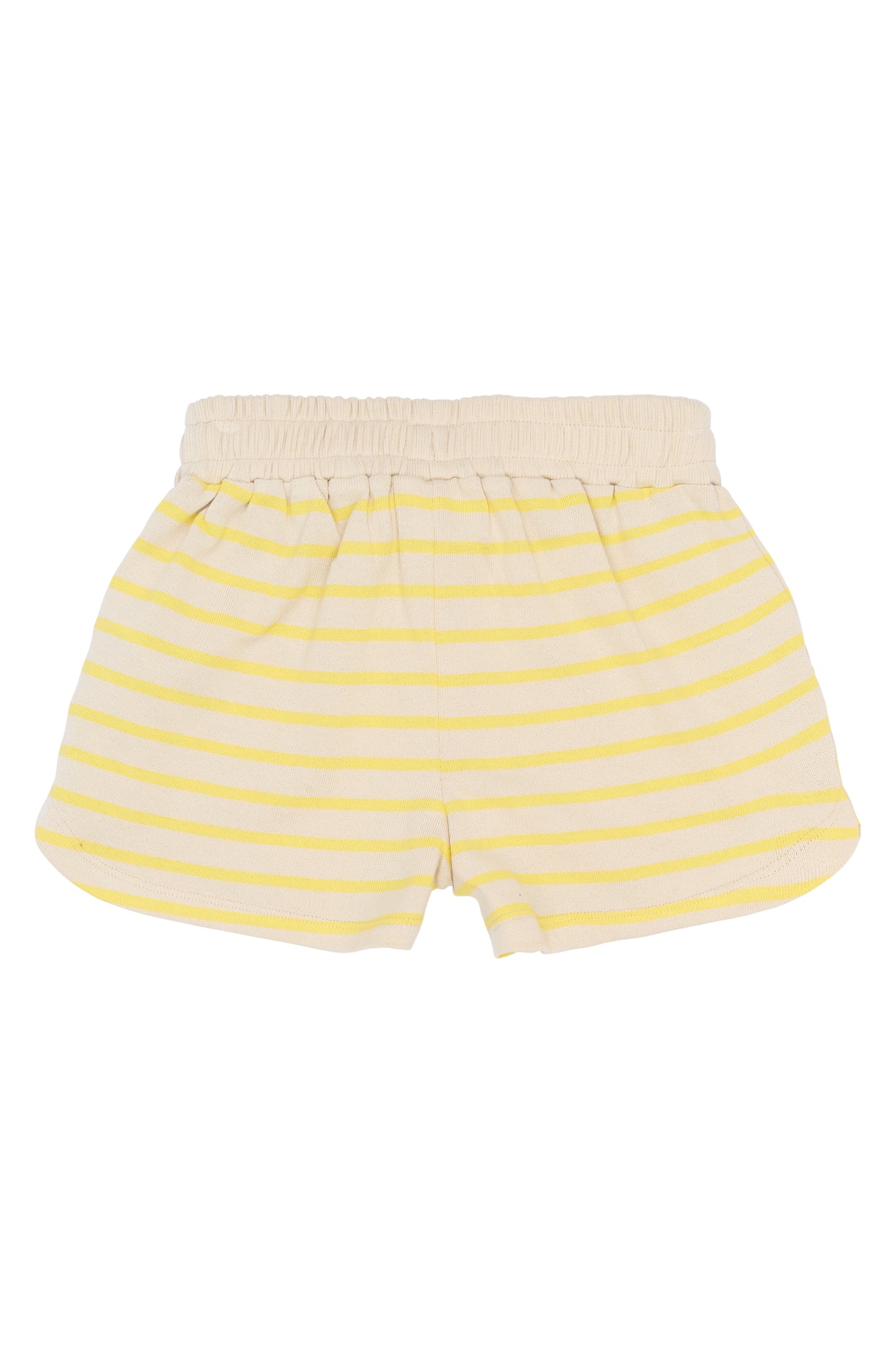 Yellow striped shorts