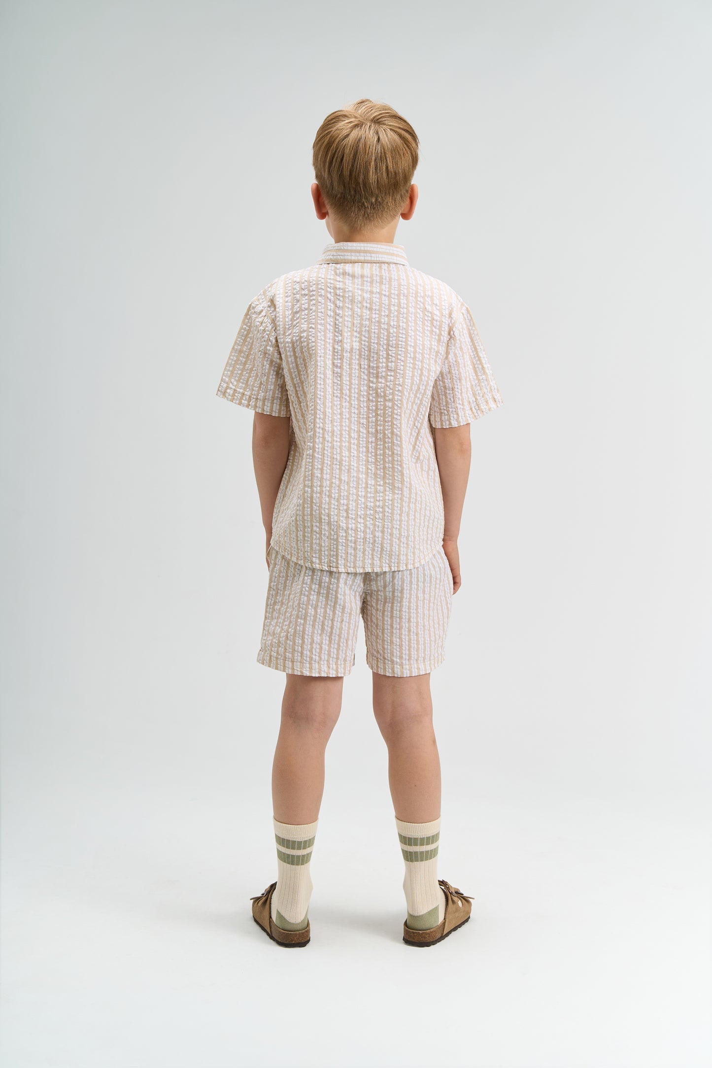 Humus Striped shorts