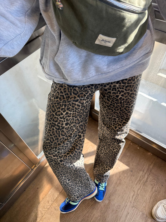 Fran leopard jeans