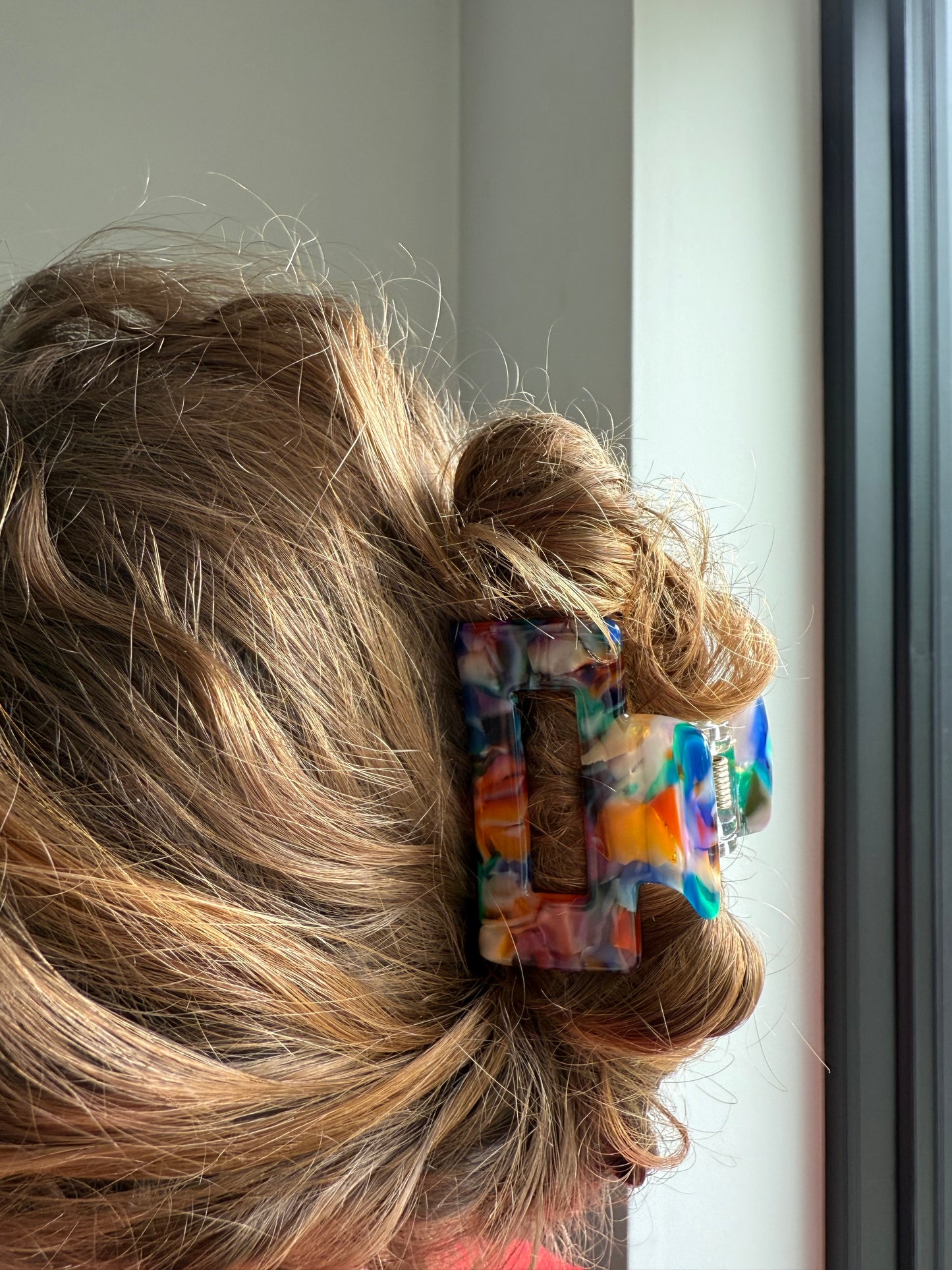 Hair clip colorful