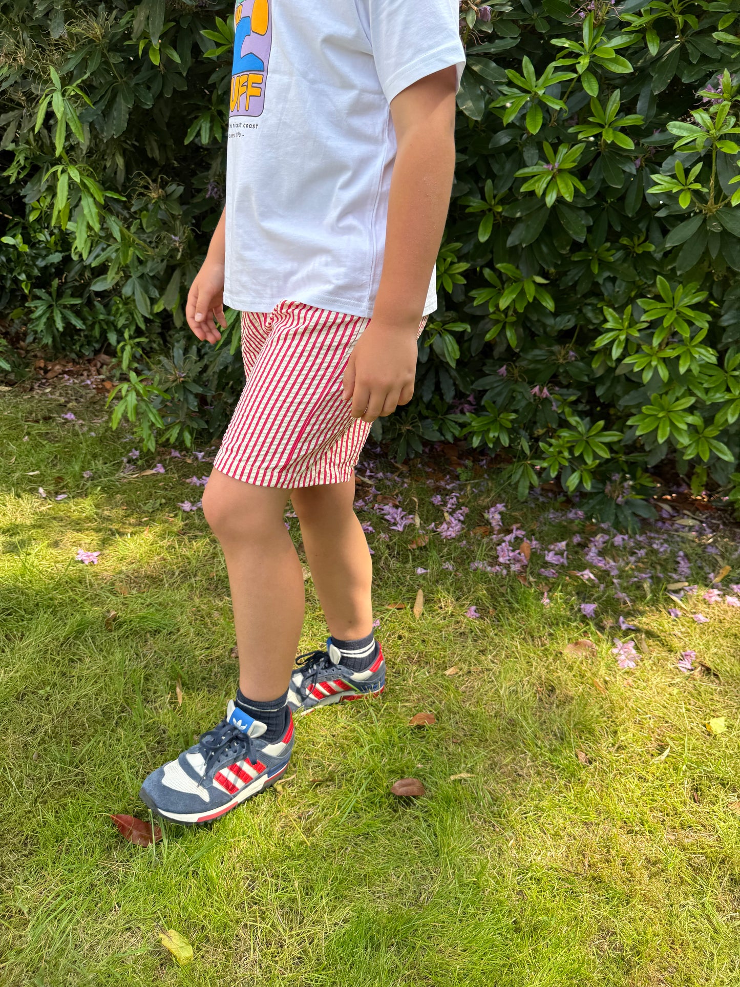 Striped shorts