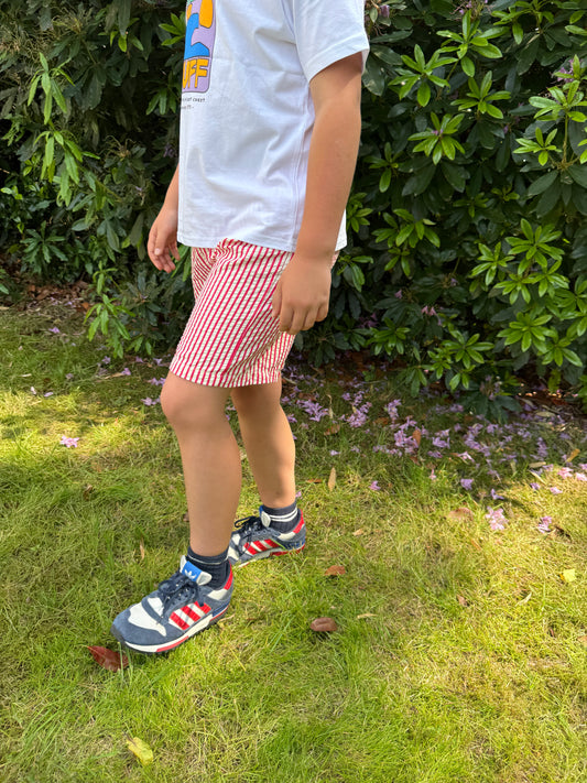 Striped shorts