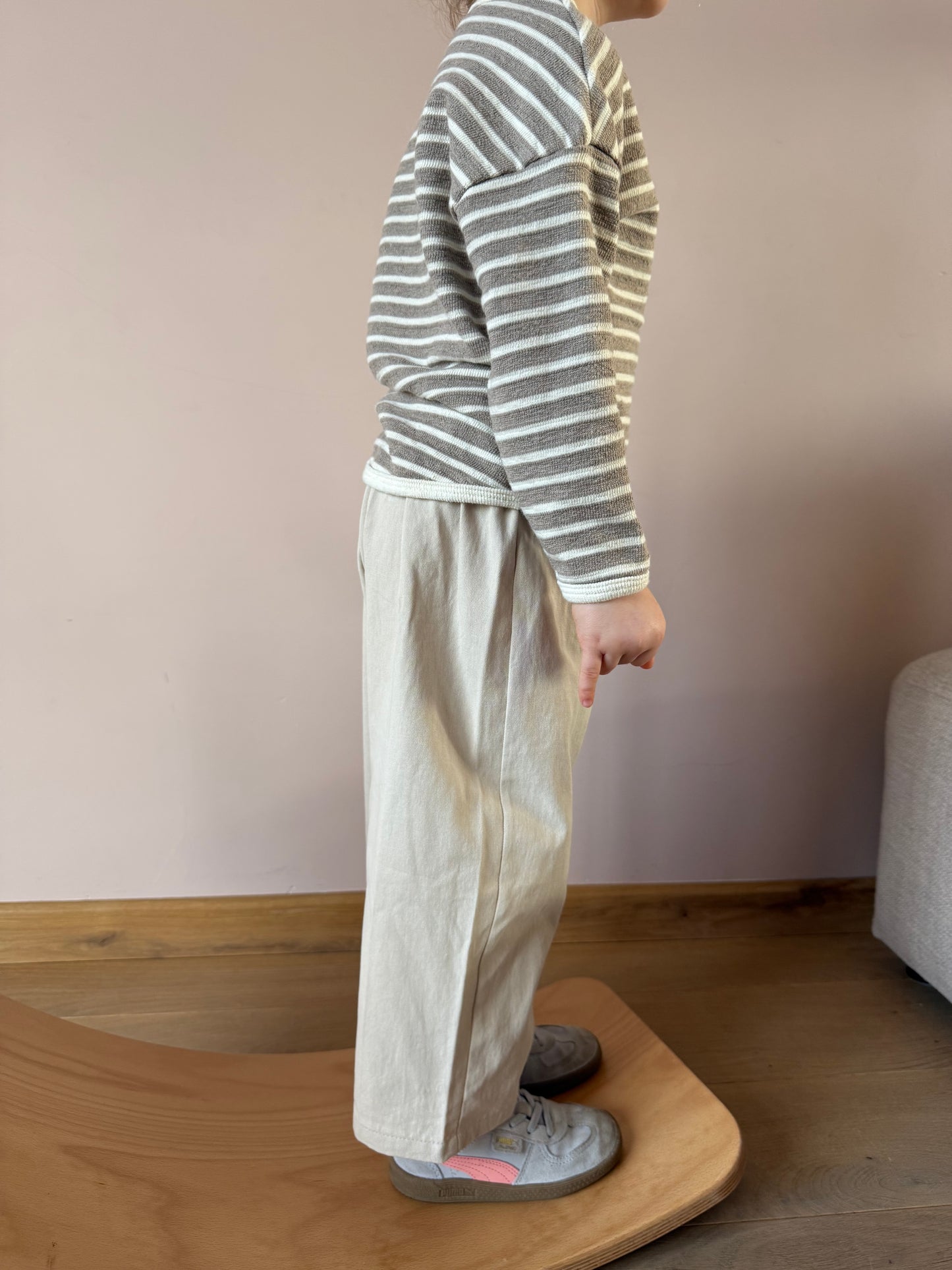 Mocha stripe jumper
